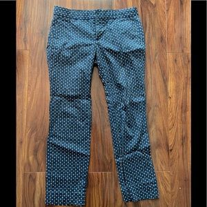 Banana Republic Blue Printed Pants
